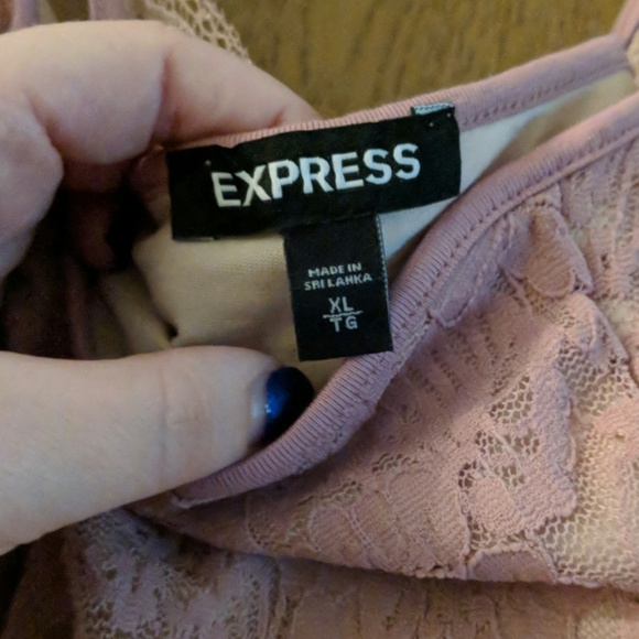 Lace Cross Back Thong Bodysuit - Picture 5 of 6